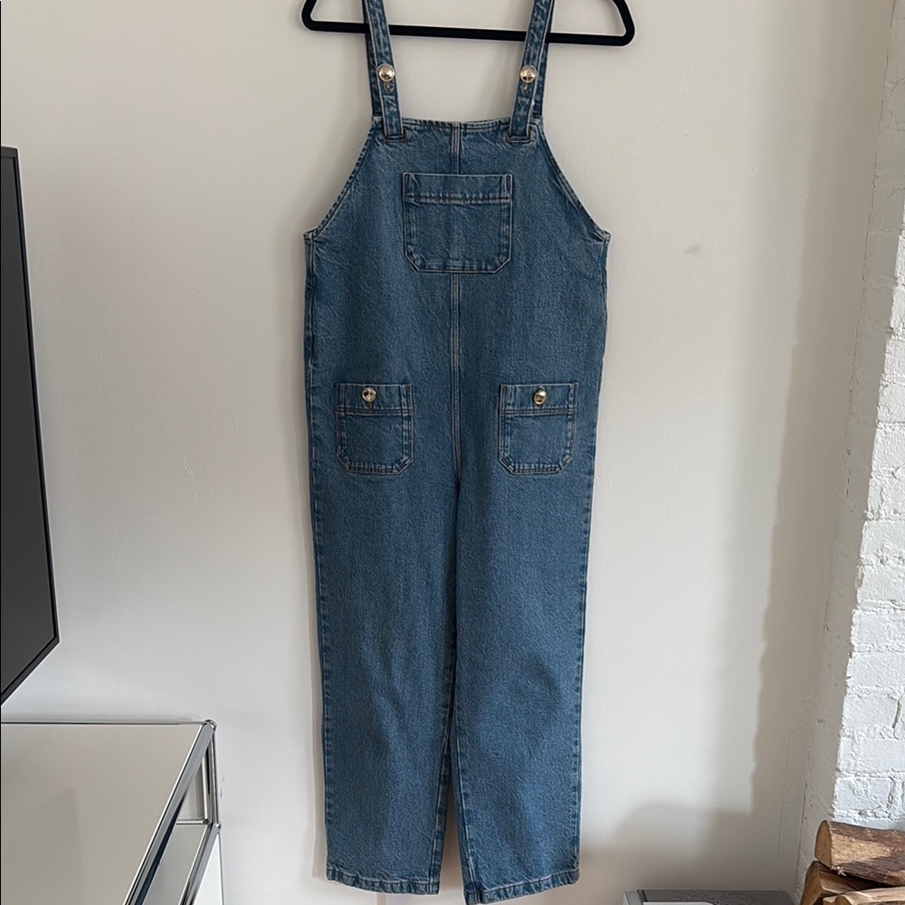 Blue Denim Overalls